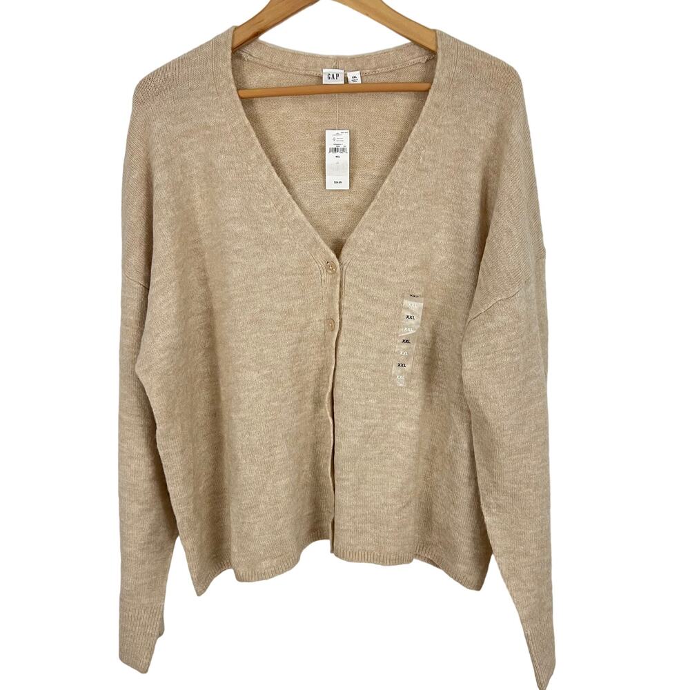 Gap Forever Cozy N Neck Cardigan Sweater Women Size XXL  New